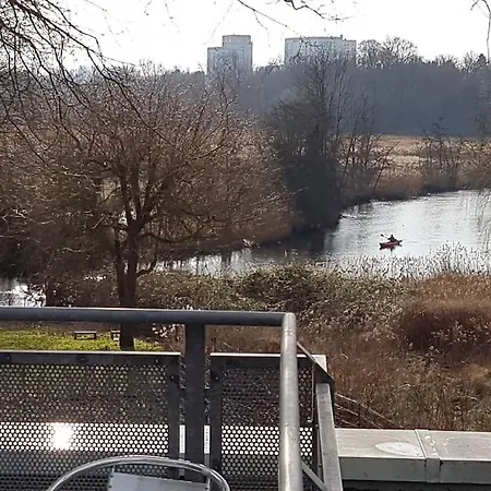 Wasserblick Stadtidyll 3 Zimmer Apartment Luebeck Exterior foto